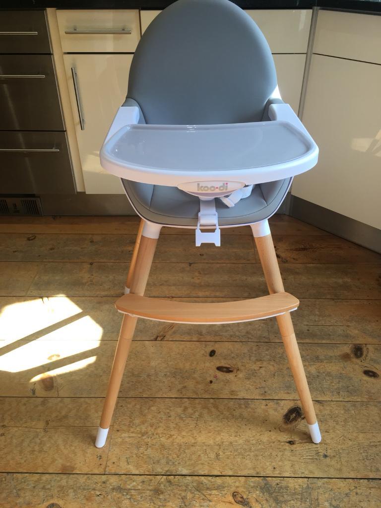 duo wooden high chair